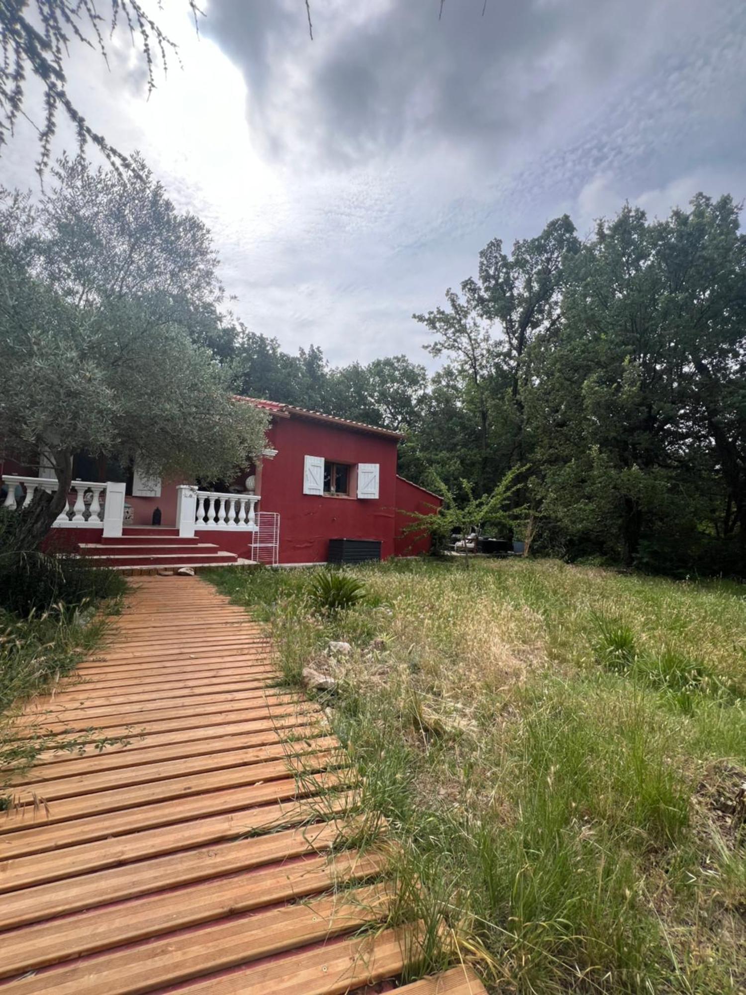Villa Au Coeur De La Provence Evenos Exterior photo